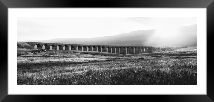 Ribblehead viaduct Framed Mounted Print by Kevin Elias