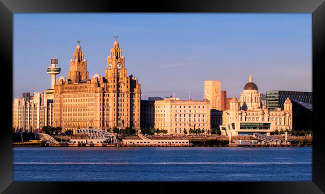 Liverpool architecture Framed Print by Kevin Elias