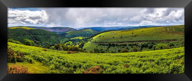 Horseshoe pass view Framed Print by Kevin Elias
