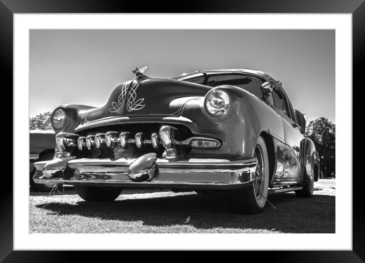 Classic car Framed Mounted Print by Kevin Elias