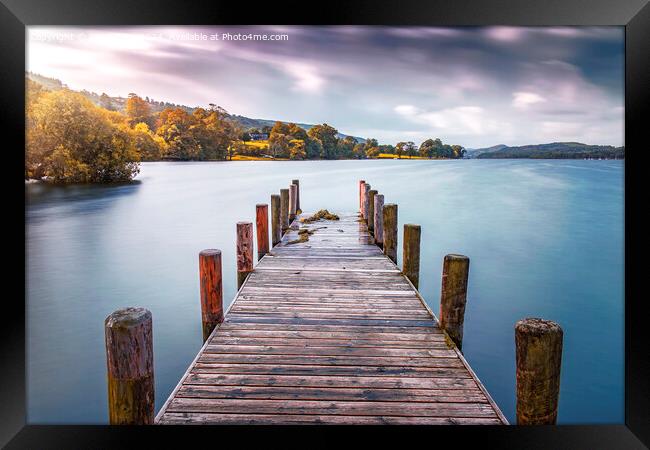 Coniston water Framed Print by Kevin Elias