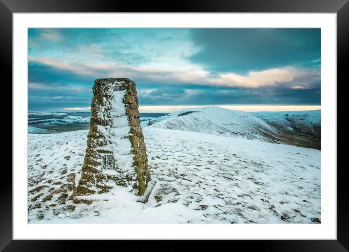 MAM TOR SUMMIT Framed Mounted Print by Kevin Elias