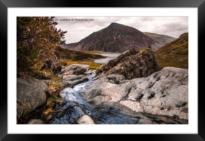 SNOWDONIA Framed Mounted Print by Kevin Elias