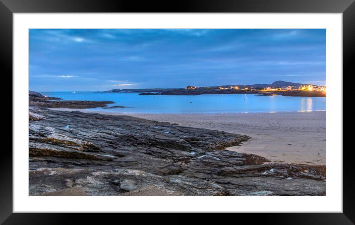 Trearddur bay Framed Mounted Print by Kevin Elias