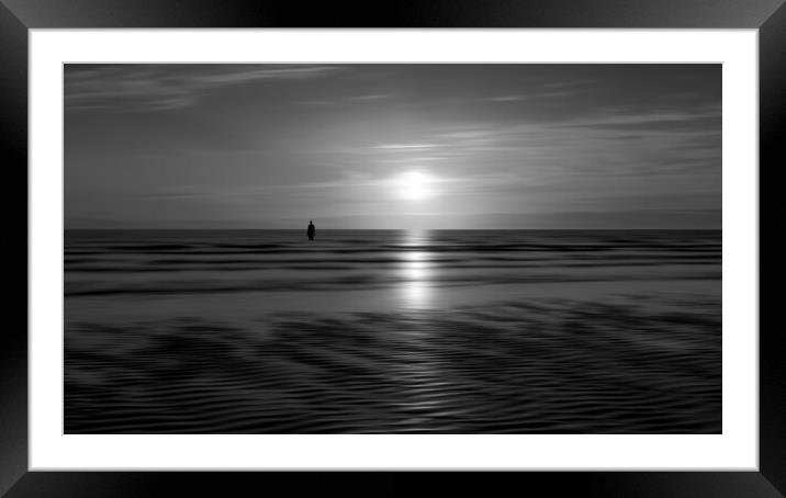 Solitude Framed Mounted Print by Kevin Elias