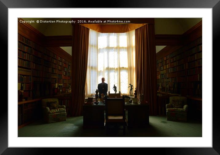 Old Library Framed Mounted Print by Distortion Photography