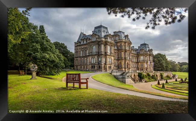 The Bowes Museum Framed Print by AMANDA AINSLEY