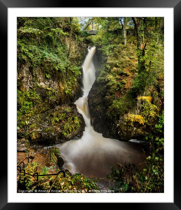 Aira Force Framed Mounted Print by AMANDA AINSLEY