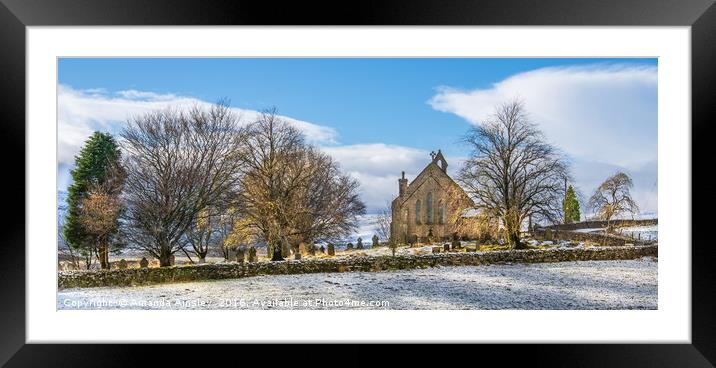 St James The Less Chapel Framed Mounted Print by AMANDA AINSLEY