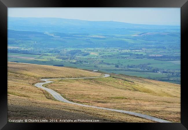 The View From Hartside  Framed Print by Charles Little