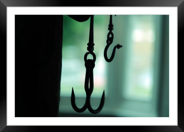 Hooked Framed Mounted Print by Thomas Harman