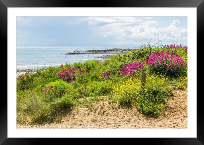 Port Eynon Beach Gower Peninsula South Wales Framed Mounted Print by Nick Jenkins