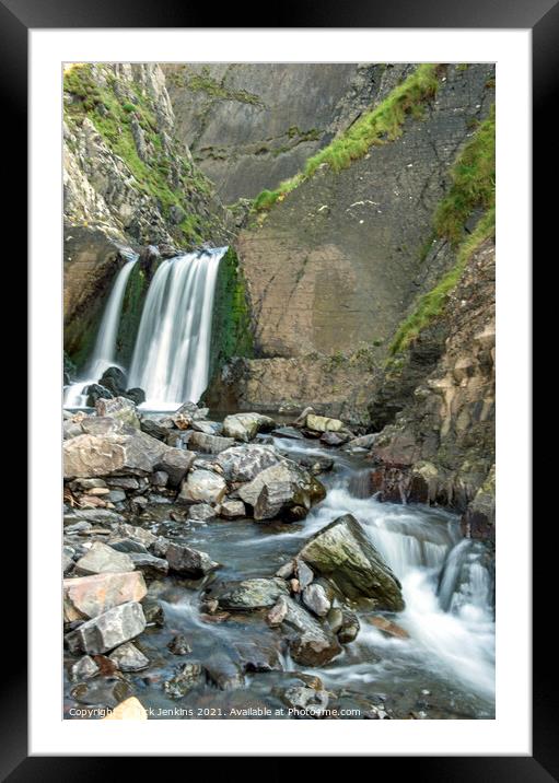 Spekes Mill Hartland North Devon Coast Framed Mounted Print by Nick Jenkins