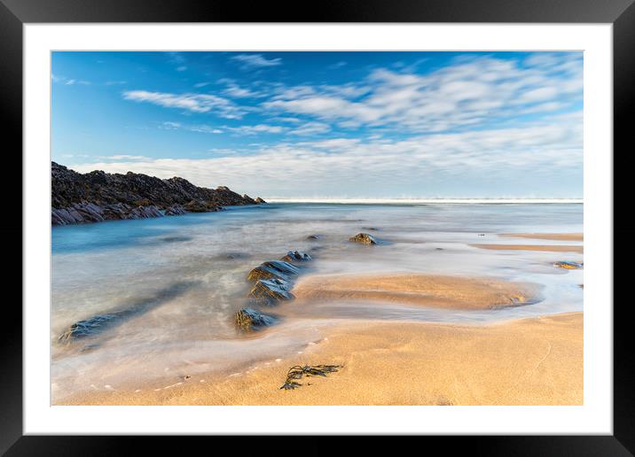 Bude Bay Framed Mounted Print by Eric Pearce AWPF