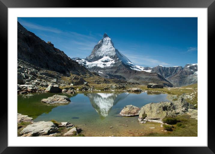 Matterhorn  Framed Mounted Print by Paul Fine