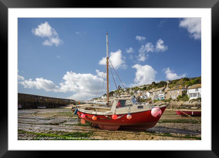 Dolly of Mousehole Framed Mounted Print by Heidi Stewart