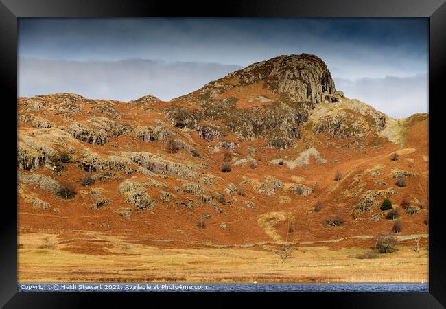 Side Pike in the Lake District Framed Print by Heidi Stewart