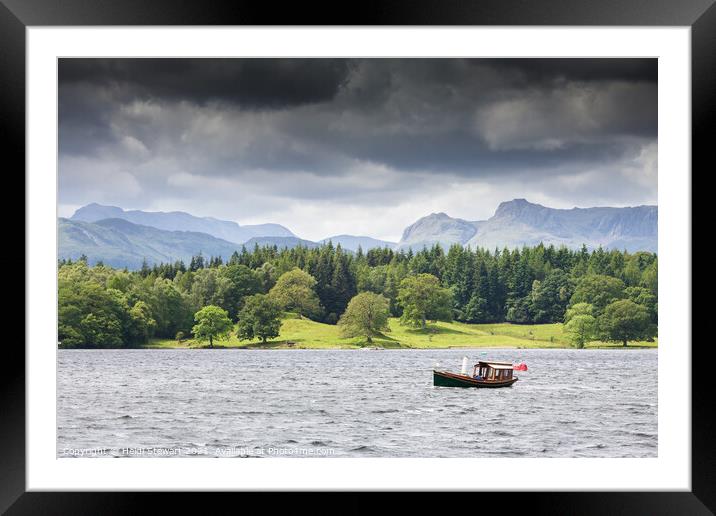 Lake Windermere Cumbria Framed Mounted Print by Heidi Stewart
