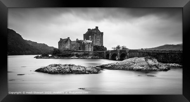 Eilean Donan Castle, Scotland Framed Print by Heidi Stewart