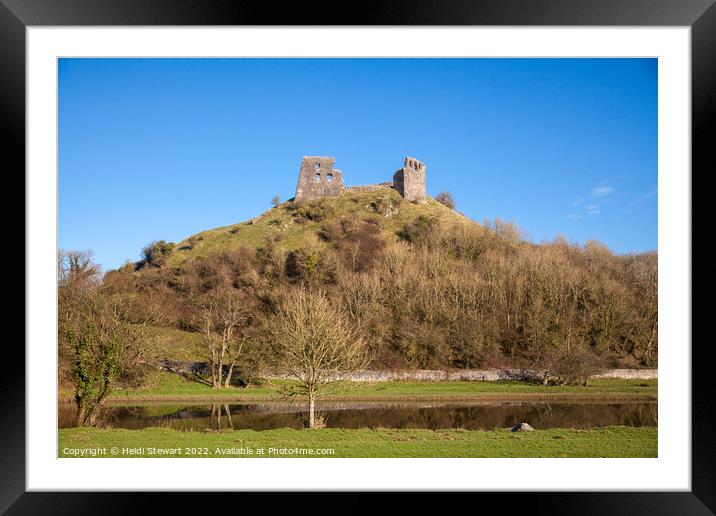 Dryslwyn Castle, Carmarthenshire Framed Mounted Print by Heidi Stewart