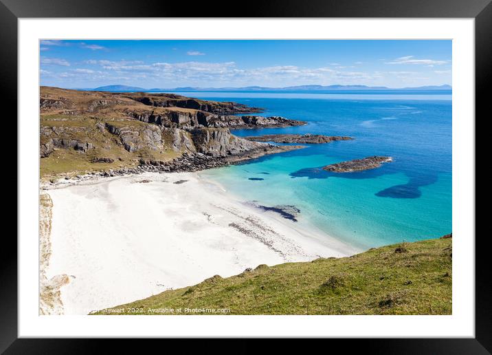 Scoor Beach Isle of Mull Framed Mounted Print by Heidi Stewart