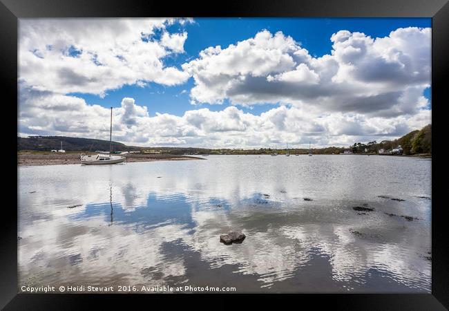 Red Wharf Bay, Anglesey Framed Print by Heidi Stewart