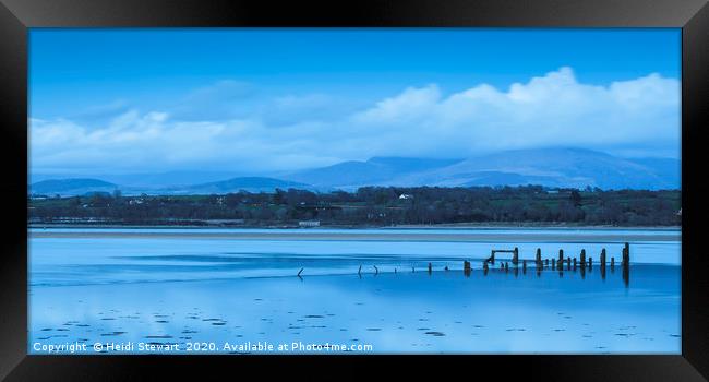 Menai Strait Framed Print by Heidi Stewart