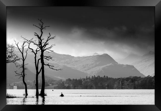 Ullswater in the Lake District Framed Print by Heidi Stewart