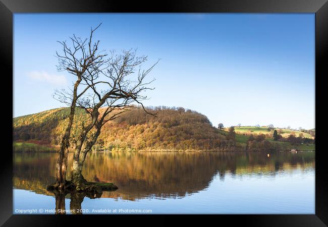 Ullswater in the Lake District Framed Print by Heidi Stewart