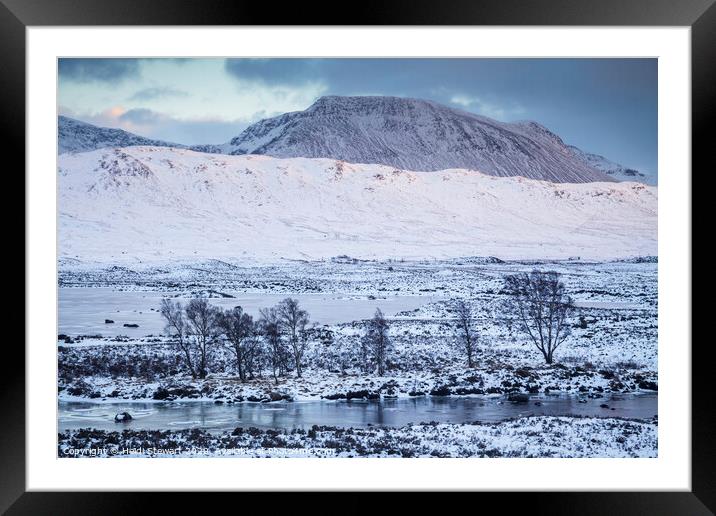 Rannoch Moor, Scotland Framed Mounted Print by Heidi Stewart