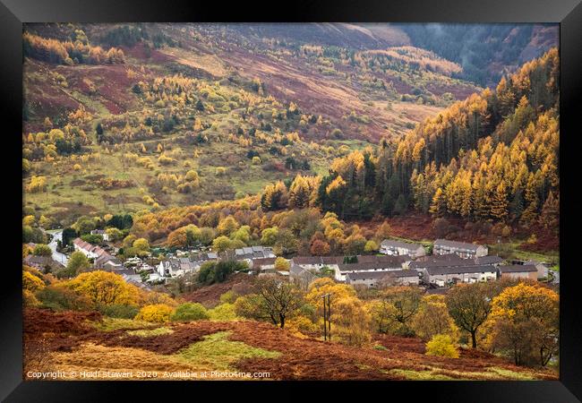 Blaencwm Rhondda Valleys Framed Print by Heidi Stewart