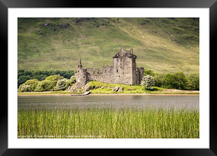 Kilchurn Castle, Scotland Framed Mounted Print by Heidi Stewart