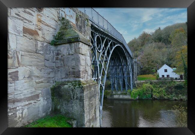 Ironbridge Framed Print by simon alun hark