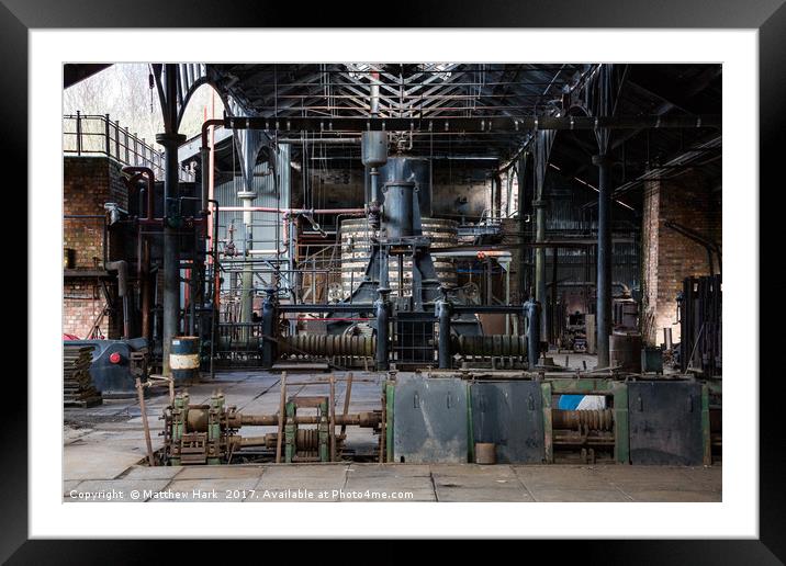 Blist Hill Industrial Architecture Framed Mounted Print by Matthew Hark