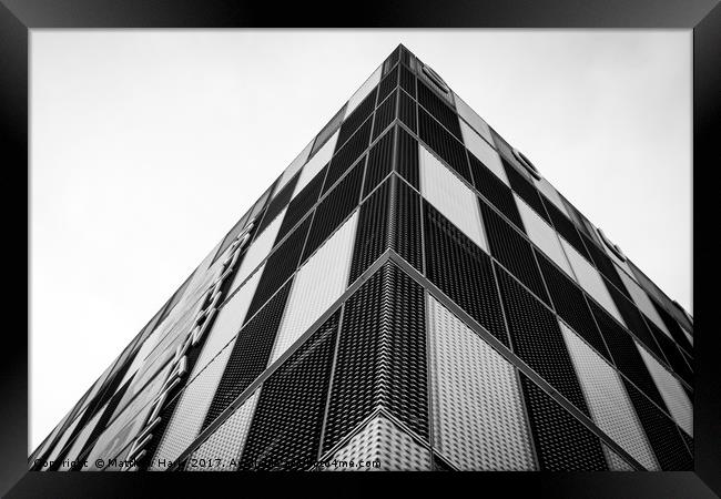 Modern Architecture Framed Print by Matthew Hark