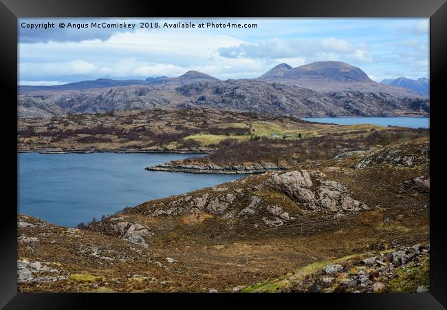 Loch Torridon Framed Print by Angus McComiskey