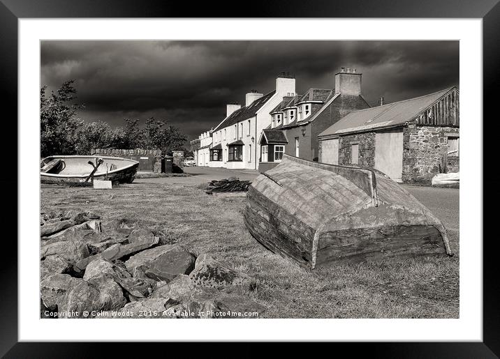 Shieldaig Summer Storm Framed Mounted Print by Colin Woods