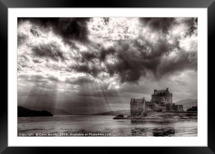 Eilean Donan and Loch Dornie Framed Mounted Print by Colin Woods