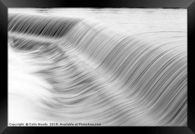 Chutes de la Chaudière in Quebec City Framed Print by Colin Woods