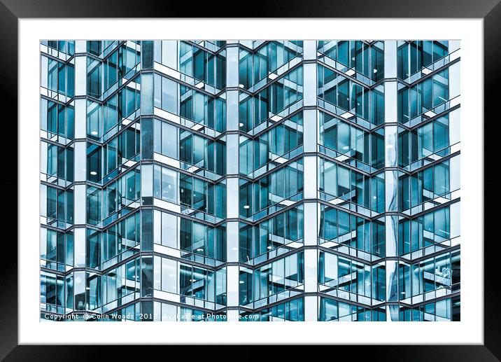 Toronto Rising Framed Mounted Print by Colin Woods