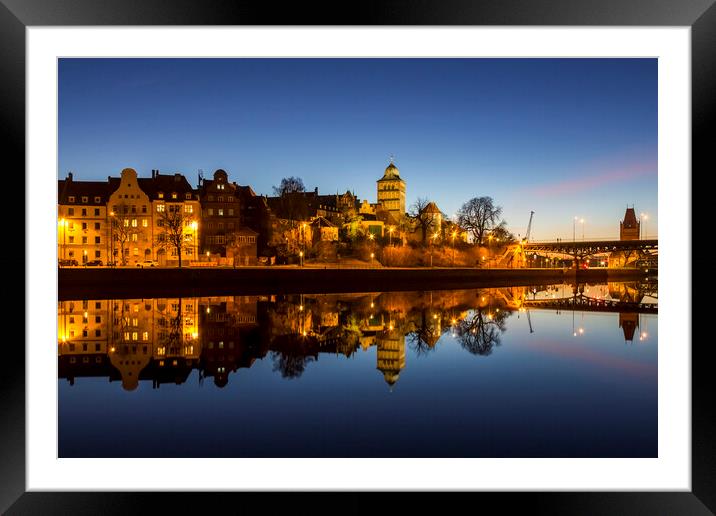 Hanseatic Lubeck, Germany Framed Mounted Print by Arterra 