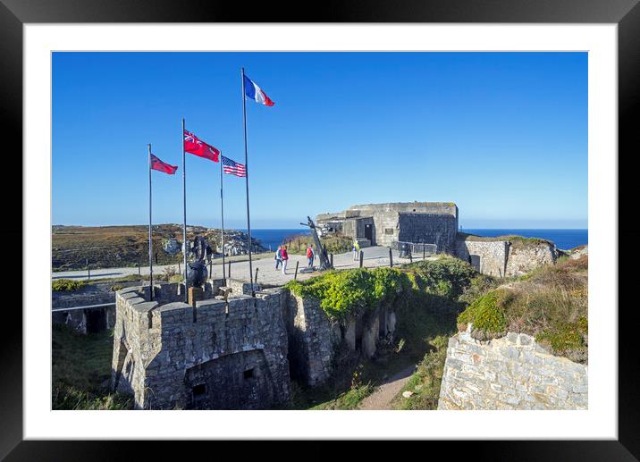 Momorial Merchant Navy museum, Brittany Framed Mounted Print by Arterra 