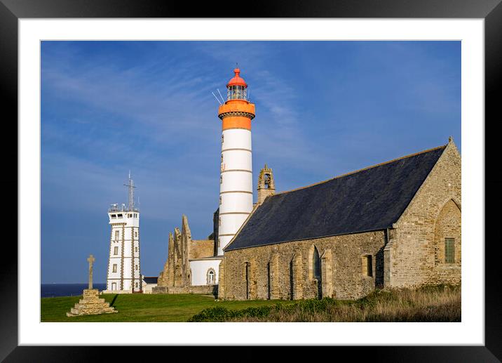  Pointe Saint Mathieu, Brittany Framed Mounted Print by Arterra 