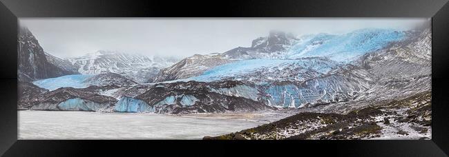 Falljokull Glacier, Iceland Framed Print by Arterra 