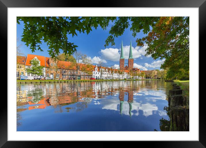 Lubeck Cathedral Framed Mounted Print by Arterra 