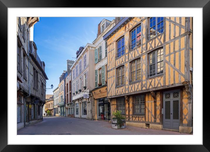 Troyes, France Framed Mounted Print by Arterra 