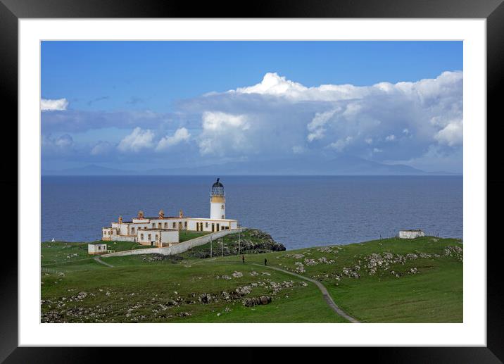 Neist Point Lighthouse, Isle of Skye Framed Mounted Print by Arterra 