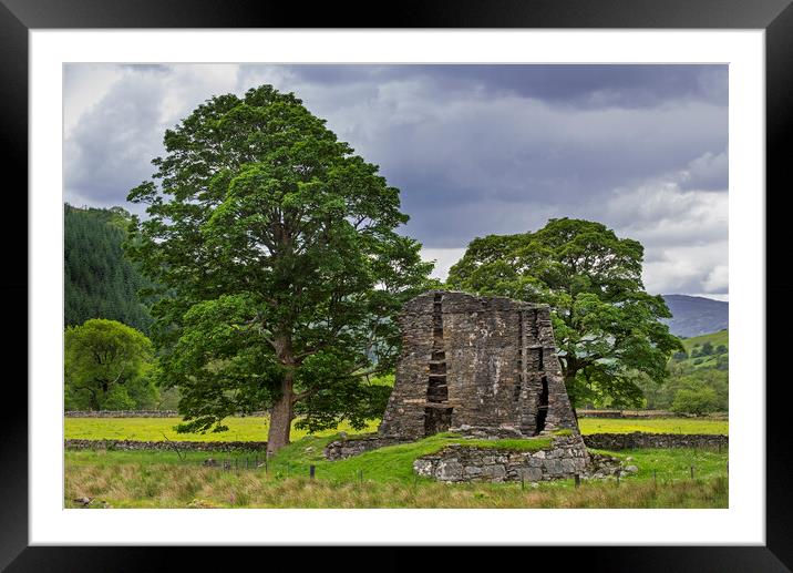 Dun Telve Broch in the Scottish Highlands Framed Mounted Print by Arterra 