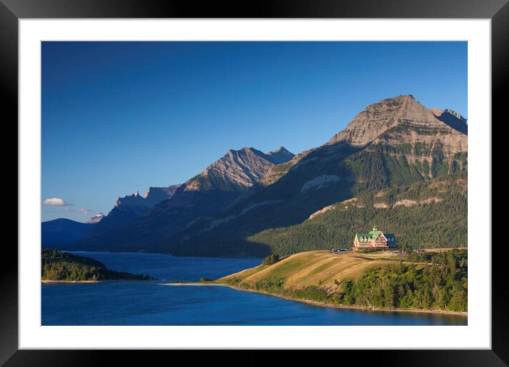 Upper Waterton Lake in Alberta, Canada Framed Mounted Print by Arterra 