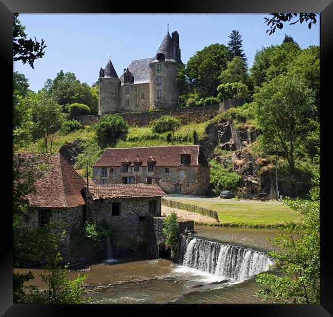 Château de la Forge at Savignac-Lédrier, Dordogne Framed Print by Arterra 